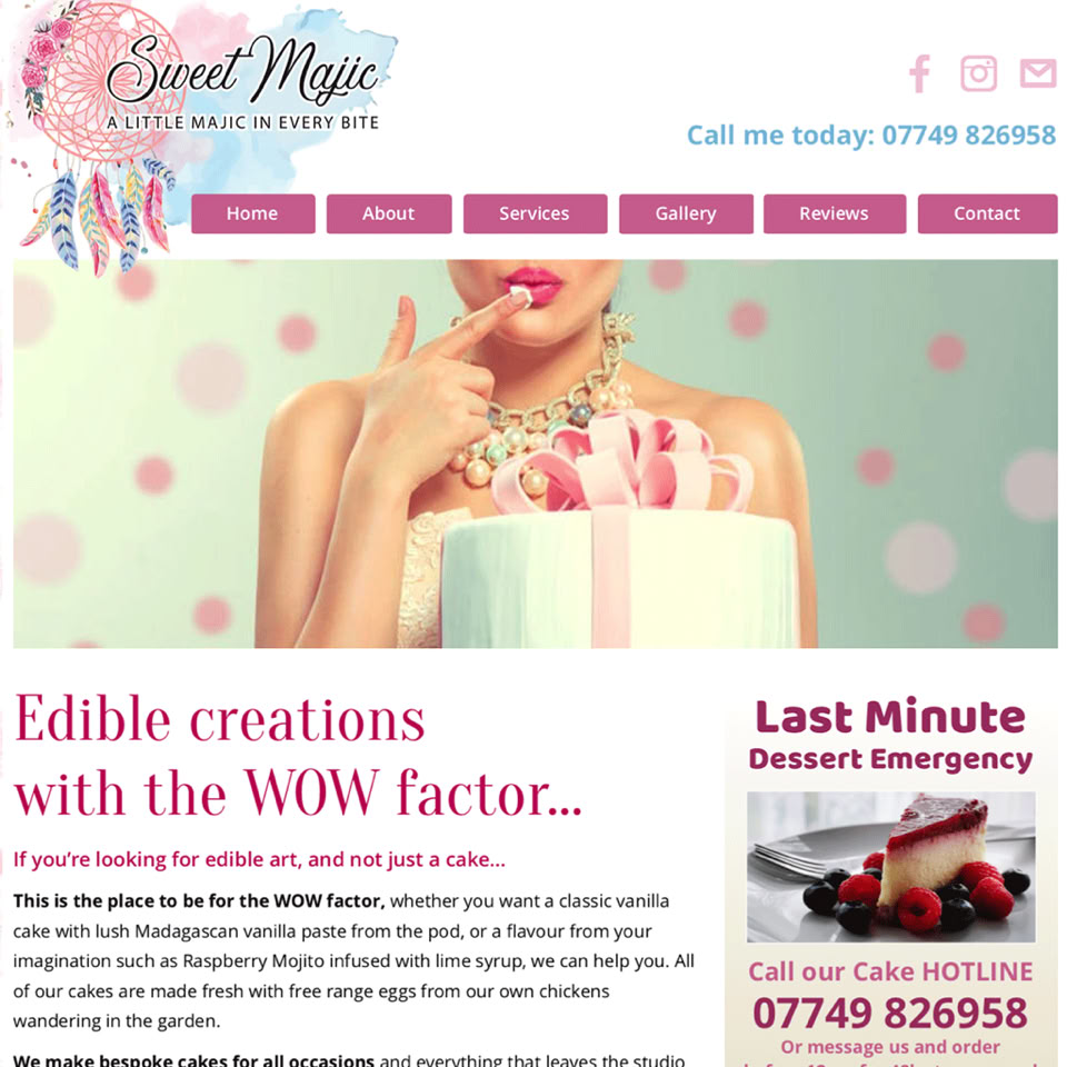 Sweet Magic Website