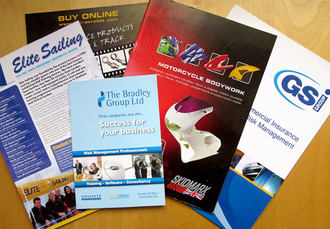 We can design and print bespoke brochures and booklets to your specifications.